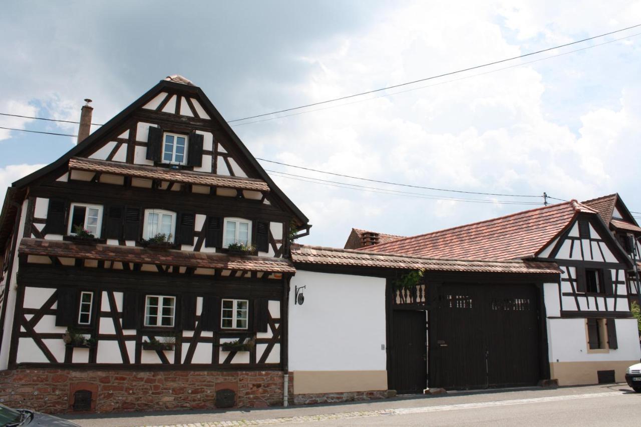 Bed and Breakfast La Grange Aux Coqs Ittenheim Exterior foto