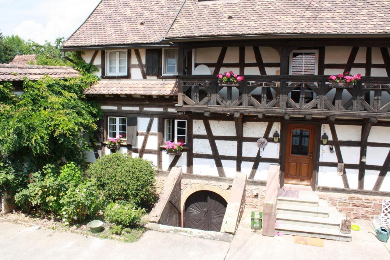 Bed and Breakfast La Grange Aux Coqs Ittenheim Exterior foto
